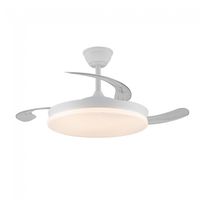 ventilador led aspas retractiles stars evo cct dim smart 72w