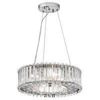 lampara de techo crystal skye 6 luces