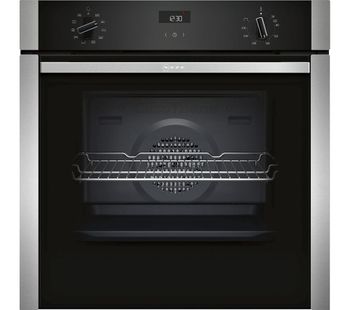 NEFF B3ACE4HN0B Electric Oven - Stainless Steel, Stainless Steel