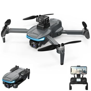 LYZRC L105 PRO GPS 5G WiFi FPV con cámara dual 4K HD Servo Gimbal 360° Evitación de obstáculos por flujo óptico Posicion