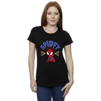 marvel camiseta spidey and his amazing friends rescue para mujer