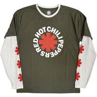 red hot chili peppers camiseta manga larga classic para mujer