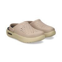 crocs zuecos mujer - beige talla 5