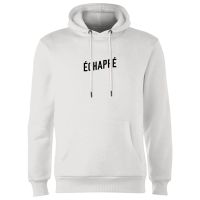 echappe hoodie - white - l - white