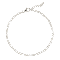 silver charm bracelet