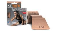 kt tape gentle tape precortado 5x25 cm  20 piezas  beige