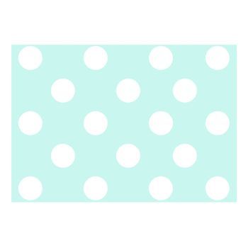 Papel Pintado 3d - Sky Blue Dots (350x245 Cm)