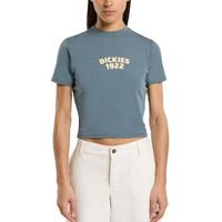 dickies camiseta dk0a4z8fg701 center logo para mujer