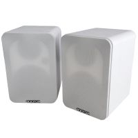 approx vision appspk02wh altavoces inalambricos blancos con 2 soportes de pared