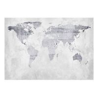 papel pintado 3d - mapa de hormigon 150x105 cm