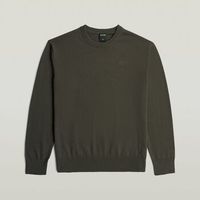 g-star raw jersey d30780-e813 core refined r knit-h020 black live para hombre