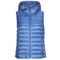 tommy hilfiger abrigo de plumas lw padded global stripe vest para mujer