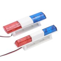 piezas de coche rc luz de flash policial led de alarma para modelos de vehiculos 110 hsp kyosho tamiya axial scx10 d90