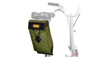 Restrap city saddle bag large para bicicleta plegable verde oliva