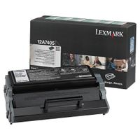lexmark 12a7405 toner negro xl original