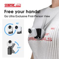 adaptador de montaje magnetico con clip para mochila accesorios para camara insta360 go ultra base de soporte de escritorio para vlog