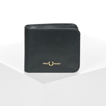 Fred Perry Cartera SMOOTH LEATHER BILLFOLD WALLET para hombre