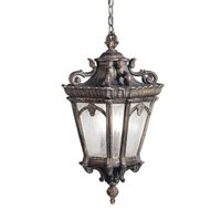 lampara colgante de exterior tournai 4 luces
