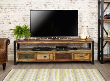 Downtown Modern Open Widescreen Television Cabinet