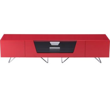 ALPHASON Chromium 2 1600 TV Stand - Red, Red
