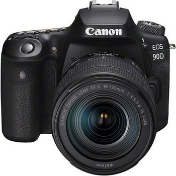 Canon 90D 32MP WiFi + Objetivo EF-S 18-135mm F3.5-5.6 IS USM