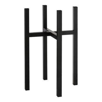 Soporte para plantas ascot negro  h49.5xb34xl34cm