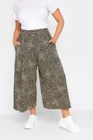 limited collection culottes estampado leopardo mujer curvy y tallas grandes limited collection