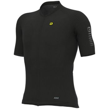 Alé R-EV1 Silver Cooling Jersey - L - Black