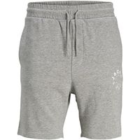 jack  jones short 12243359 jpstwarrior sweat shorts im pls light grey para hombre