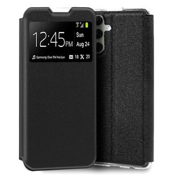 Cool Funda Flip Cover Liso Negra para Samsung A546 Galaxy A54 5G