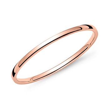 Anillo de oro rosa 14 quilates