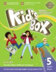 kid s box updated 2nd edition for 2018 yle exams 5 pupil s book sol