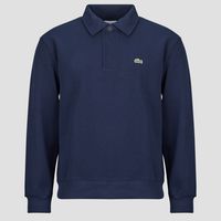 lacoste polo sweatshirt col polo en pique double face para hombre