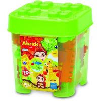ecoiffier abrick baril jungle 1445 70 piezas