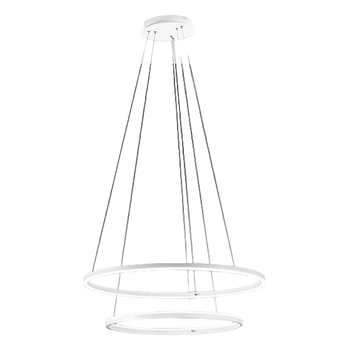Lámpara Colgante Led Giotto 65w Blanca 3508-48-102 Fabas Luce