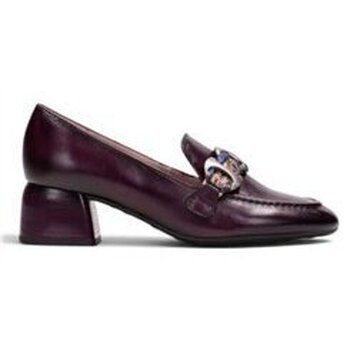 Hispanitas Zapatos de tacón mocasin Varsovia Burdeos para mujer
