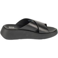 fitflop pantuflas f-mode flatform para mujer
