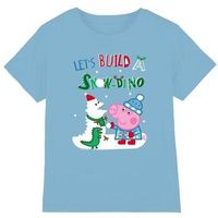 dessins animes tops y camisetas snow dinosaurs para nino