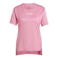 adidas terrex mt camiseta de running mujeres-rosa