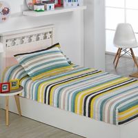 edredon ajustable de 350gr para cama 90 y cama 105 infantil modelo bari color unico talla cama 105