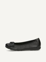 caprice ballerina black made of leather size 36