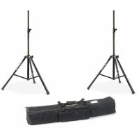 soporte para altavoz vonyx pro 80 kg ajustable con bolsa transporte