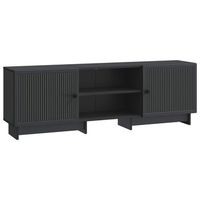 mueble de tv 150 x 31 x 50 cm negro madera de ingenieria vidaxl