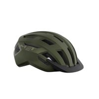 casco met allroad verde iridiscente mate talla m 56-58 cm