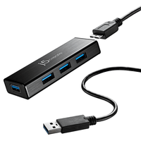 j5create juh340 mini hub usb 30 4 puertos