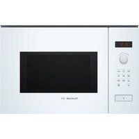 bosch bfl553mw0b built-in solo microwave - white white