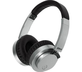 Fusion GV-BT400-SR Wireless Bluetooth Headphones - Silver, Silver