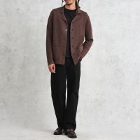 wax london wightman cotton-blend knit cardigan - l