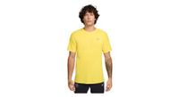maillot de manga corta nike dri fit adv solar chase amarillo  hombre