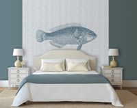 papel pintado panoramico once upon a fish